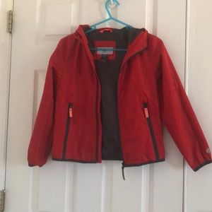 Child’s Red Windbreaker (size 6-7)